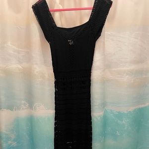 MIDI length gorgeous crochet dress by A.B.S. Size Medium